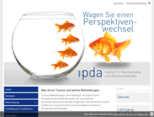 Tablet Screenshot of ipda.ch